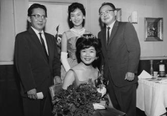[Southwest JACL Nisei Week presentation of Carolyn Kikumura, Nisei Week queen candidate, California, June 25, 1960]