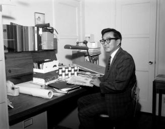 [Osamu Arthur Wakita, Assistant Professor of Architecture at Los Angeles Harbor College, Los Angeles, California, September 10, 1960]