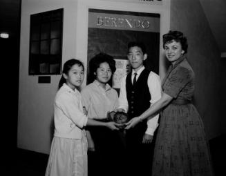 [Outstanding senior awards at Berendo Junior High School, Los Angeles, California, May 9, 1961]