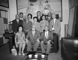 [Kichisaburo Nomura at Kawafuku restaurant, Los Angeles, California, July 2, 1961]