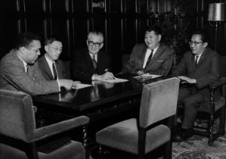 [Planning for White House Regional Conference at Old California State Building, California, November 14, 1961]