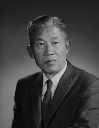 [Taro Kanow, retired civil engineer of County of Los Angeles Road department, head and shoulder portrait, Los Angeles, California, December 12, 1961]