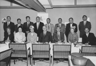 [Republican Citizens Committee to re-elect Congressman Gordon L. MacDonough at Eigiku restaurant, Los Angeles, California, September 1962]