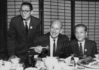 [Japanese American Committee for Cranston for Senate reception honoring Alan Cranston at New Ginza, Los Angeles, California, May 14, 1964]