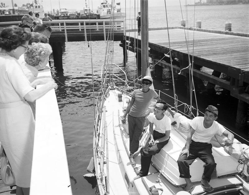 [Boat from Japan, California, 1965]