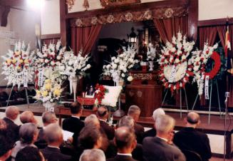 [Muto memorial service at Zenshuji Soto Mission, Los Angeles, California, May 26, 1966]