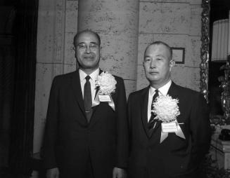 [Goro Sawada and Goro Chikaraishi of Mitsubishi International Company, California, January 1967]