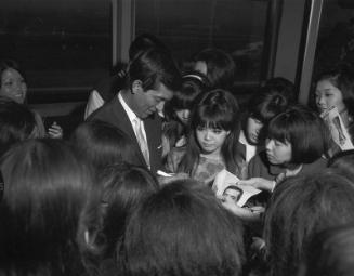 [Yuzo Kayama at Los Angeles International Airport, Los Angeles, California, March 17, 1967]