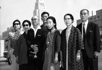 [Chinese Women's Class in front of Los Angeles City Hall, Los Angeles, California, June 6, 1967]