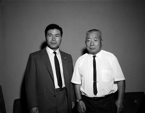 [Mr. Kobayashi Mr. Nagano, Los Angeles, California, August 16, 1967]