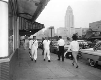 [Japanese Navy sailors, Los Angeles, California, September 30, 1967]