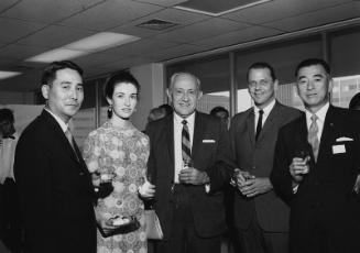 [Dentsu cocktail party, California, June 11, 1968]