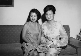 [Ichikawa's daughter and friend, Los Angeles, California, June 30, 1968]