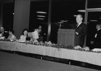 [Tenth anniversary of Sister City relations between Los Angeles and Nagoya, Japan at the Water & Power building, Los Angeles, California, March 21, 1969]