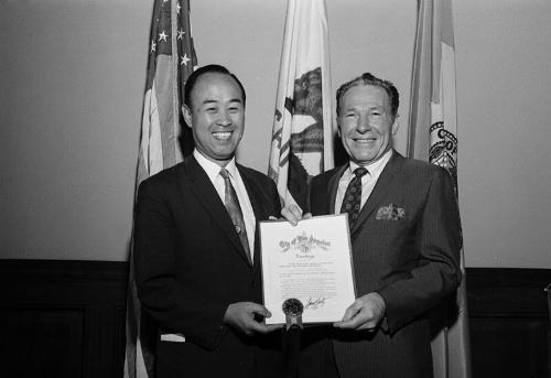 [Nagoya-Los Angeles Sister City tenth anniversary, Los Angeles, California, April 28, 1969]