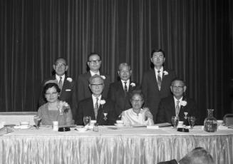 [Testimonial dinner honoring Shigematsu Takeyasu and Yukichi Ogawa at Biltmore Hotel, Los Angeles, California, July 12, 1969]