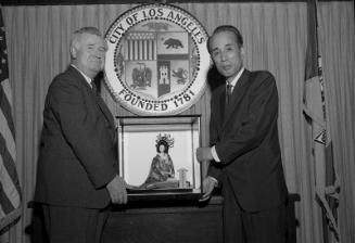 [Lt. Governor Kiichi Kawakami of Chiba, Japan at Mayor's Conference, Los Angeles, California, July 22, 1969]