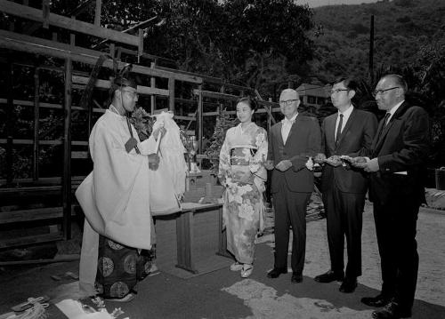 [Miss Nagoya at airport, tea house blessing, and public appearances, Los Angeles, California, August 15 and September 9, 1969]