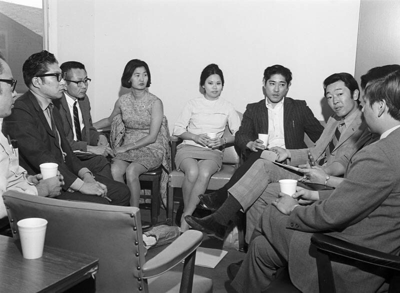 [Asian American Social Workers, Los Angeles, California, December 1969]