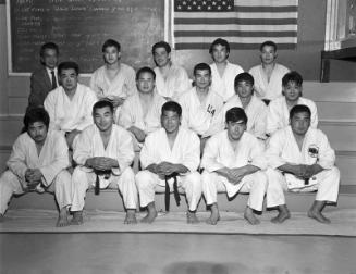 [Southern California Judo representatives to Chicago Nationals, California, 1969]