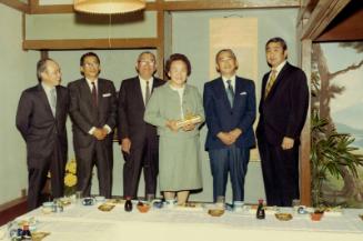 [Pacific Coast Fish retirement party for Mrs. Toshimei Hosozawa at Eigiku restaurant, Los Angeles, California, March 28, 1970]