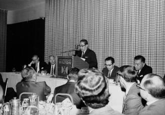 [Mr. Onoda of Bank of Tokyo speaking at security analyst luncheon in Los Angeles Hilton, Los Angeles, California, May 22, 1970]