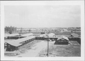 [Bird's eye view of compound, Rohwer, Arkansas, 1942-1945]