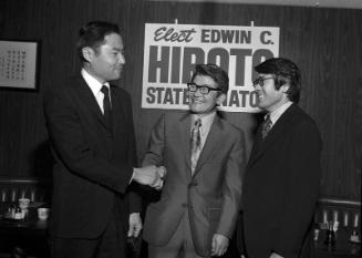[Japanese Ameerican Republican installation dinner at Imperial Dragon, Los Angeles, California, January 24, 1971]