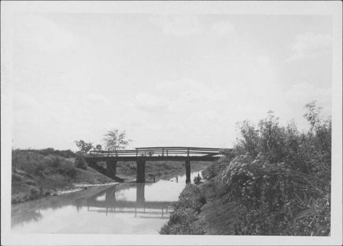 [Bridge over stream, Rohwer, Arkansas, September 1, 1944]