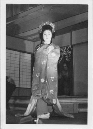 [Princess in Kabuki play, Rohwer, Arkansas, 1944]